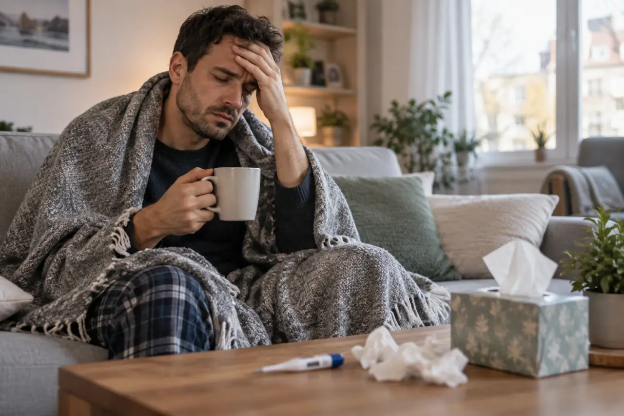 Grippe : fièvre brutale, courbatures intenses, mais pas toujours de fièvre