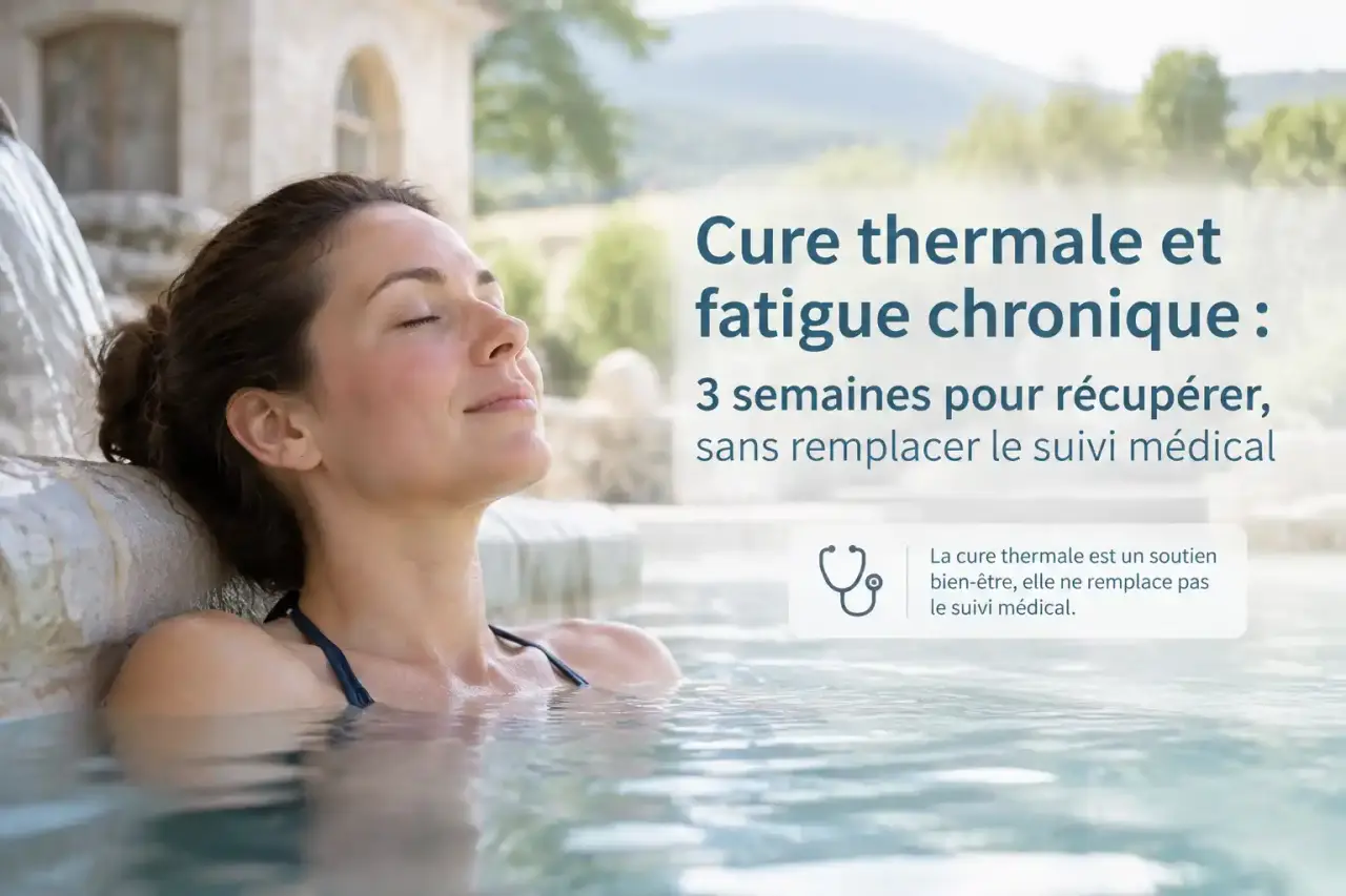 Cure thermale et fatigue chronique : 3 semaines pour récupérer, sans remplacer le suivi médical