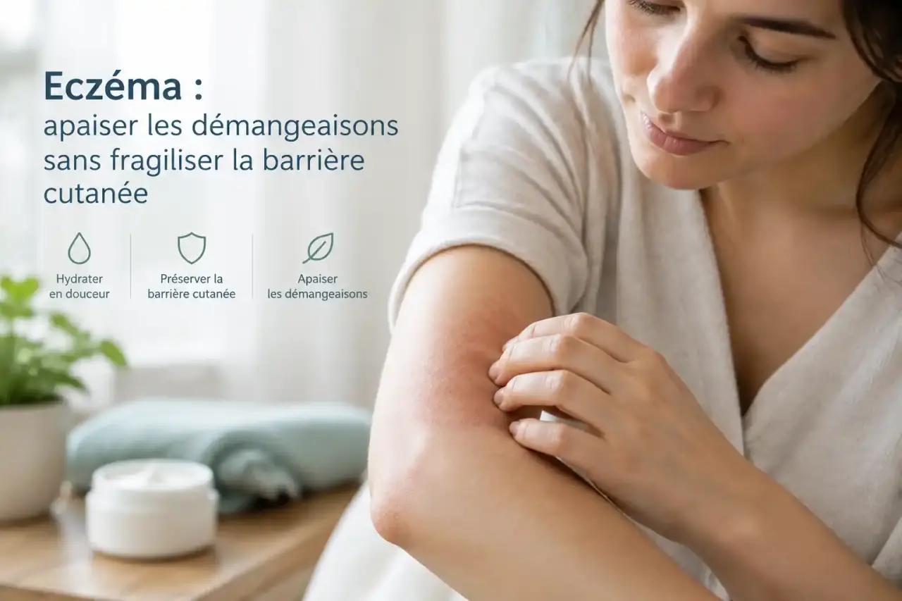 Eczéma : apaiser les démangeaisons sans fragiliser la barrière cutanée
