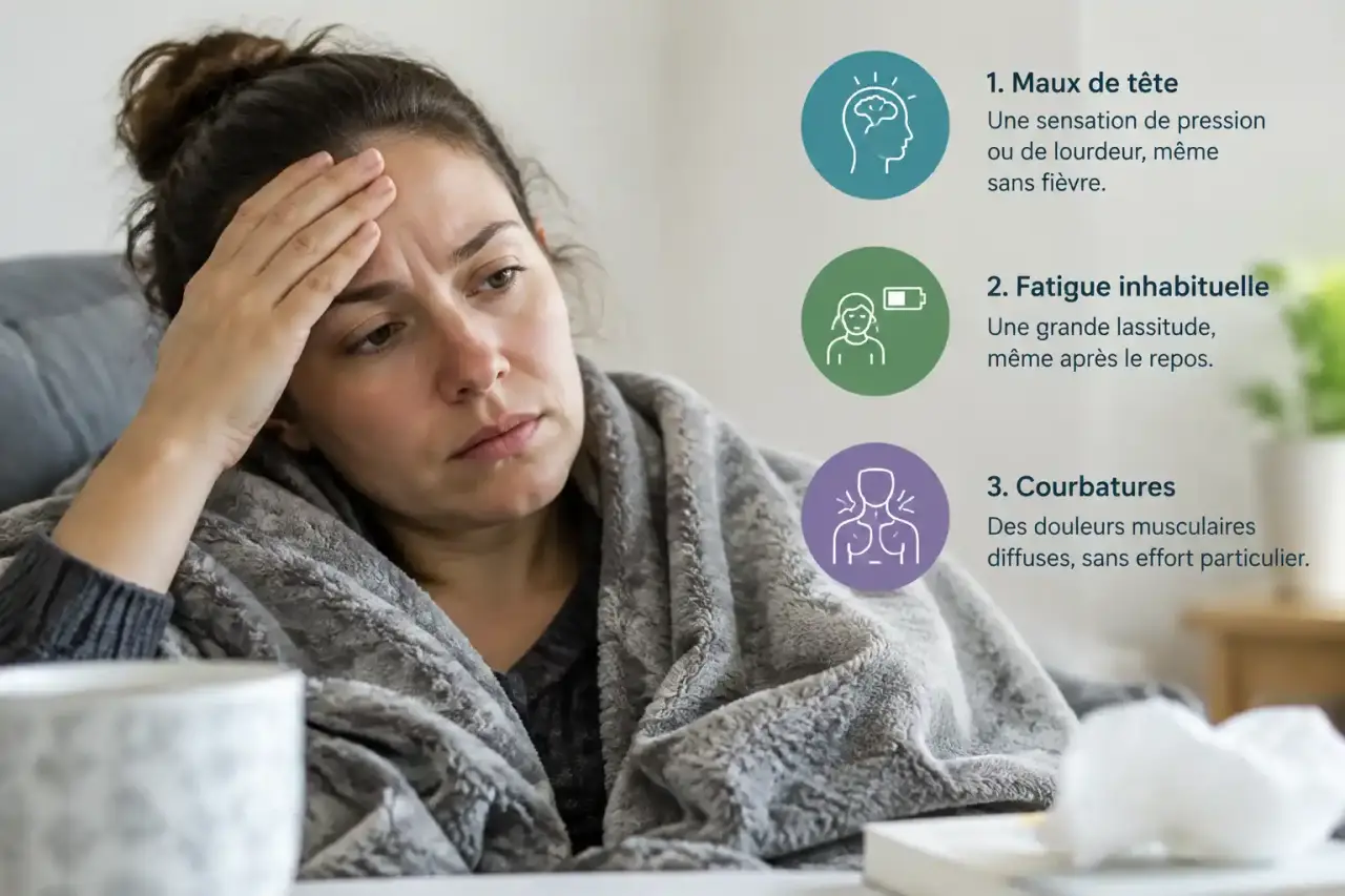 État fébrile sans fièvre : les 3 signaux qui comptent plus que le thermomètre